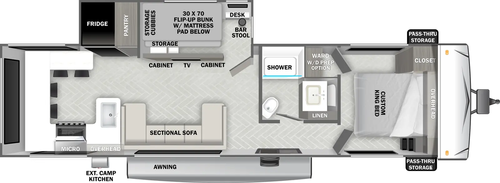 Evo East T2920 - DSO Floorplan
